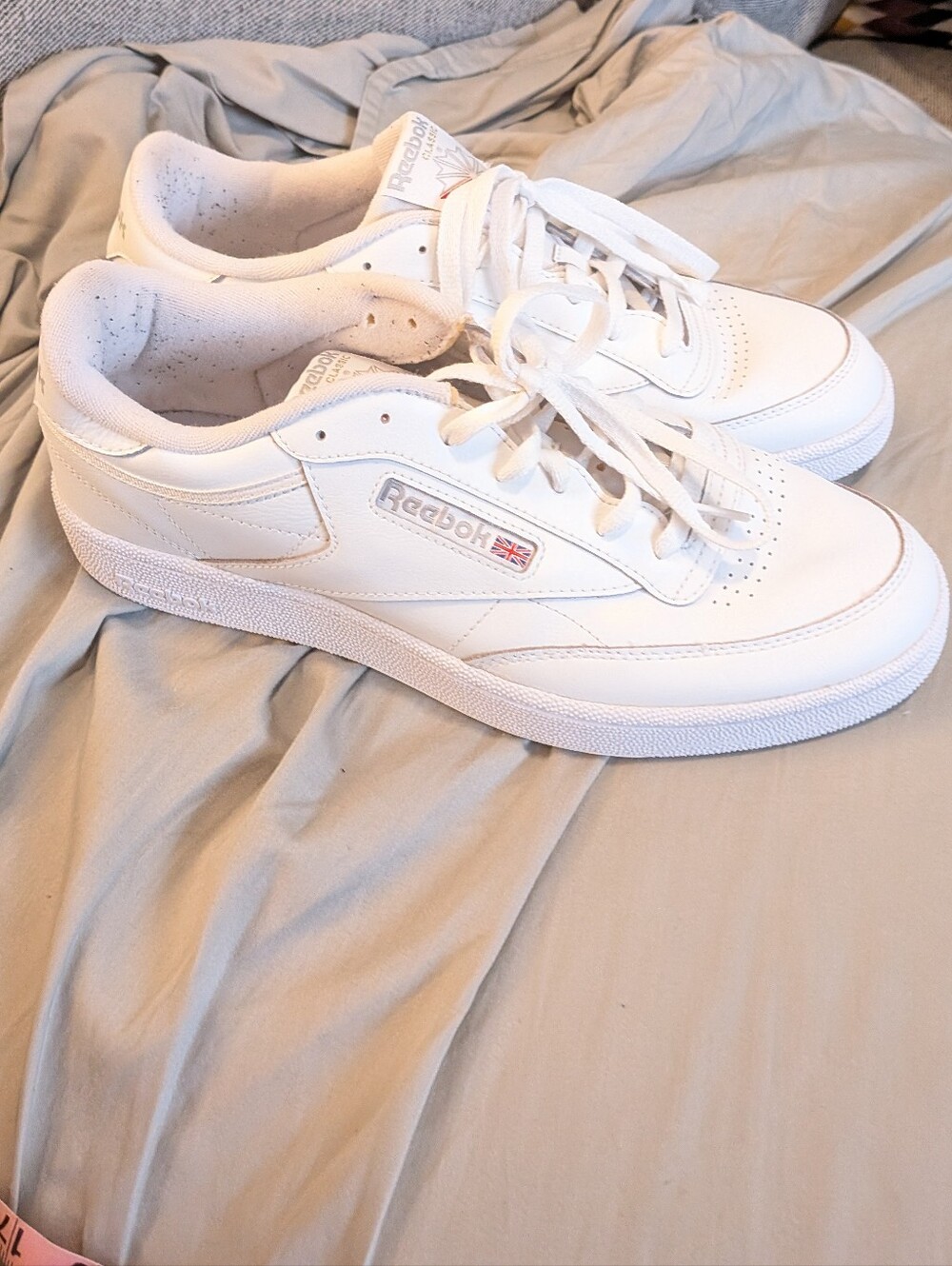 Reebok Club C 85 Shoes - Mens 11 - White - Like New Classic Sneakers